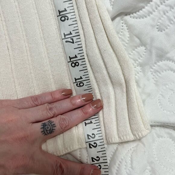 Anthropologie Plus Ivory Cable Knit
Tank small ribbed - Picture 12 of 13